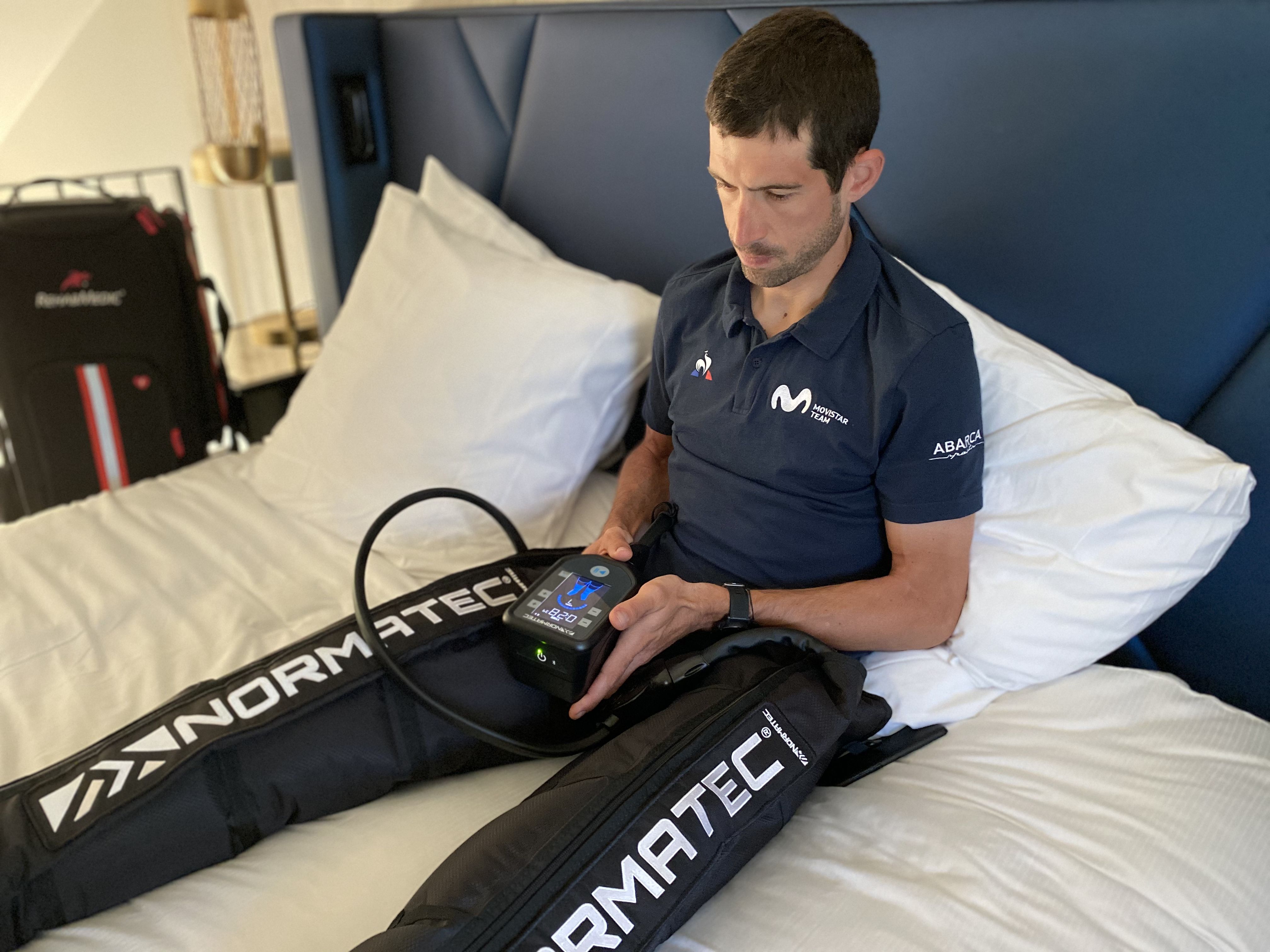 Imanol Erviti Normatec-Hyperice