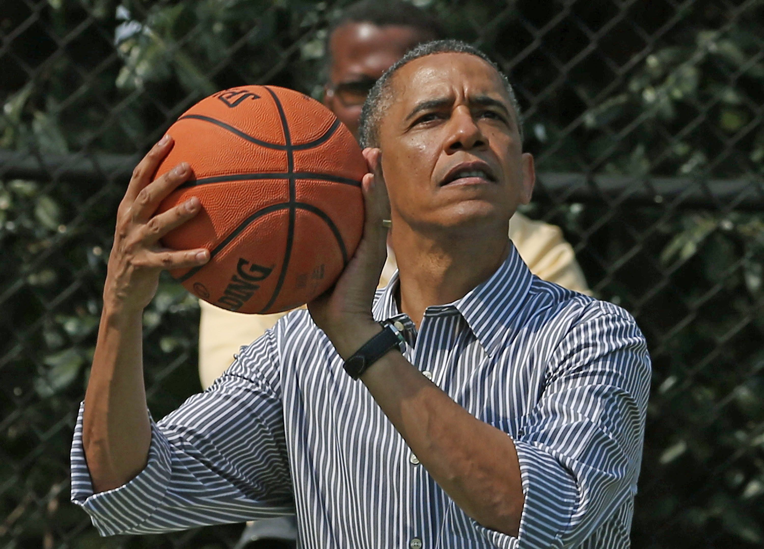 barack obama baloncesto