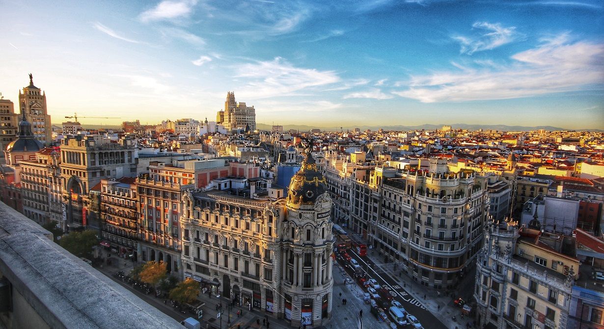 Gran Vía de Madrid.