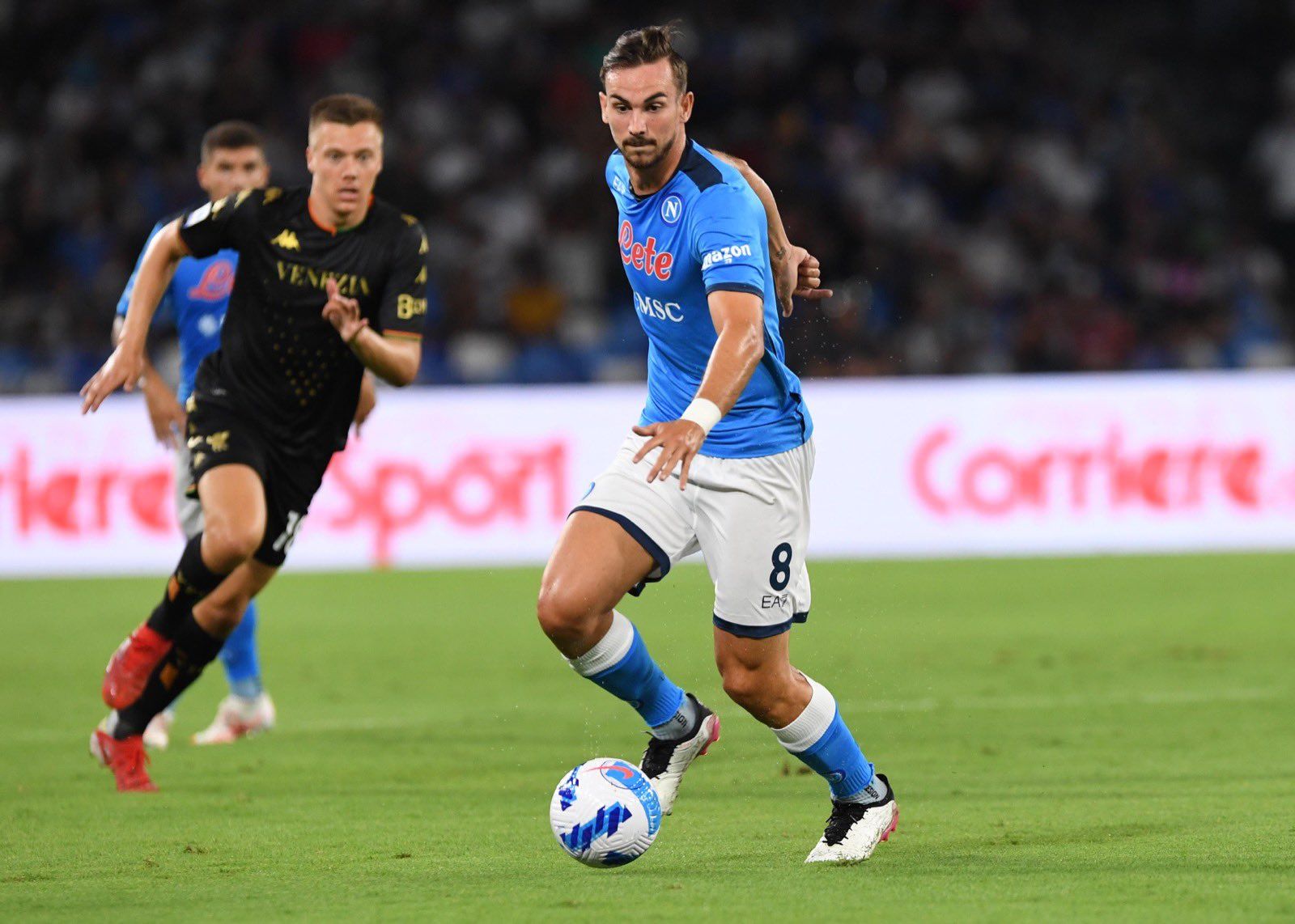 Nápoles Amazon Serie A patrocinio