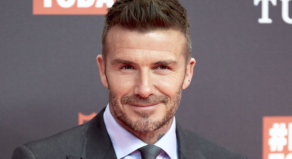 David Beckham, exjugador de fútbol.