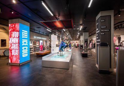 parcialidad fibra Mutilar Under Armour abre en Barcelona su tienda más grande de to...