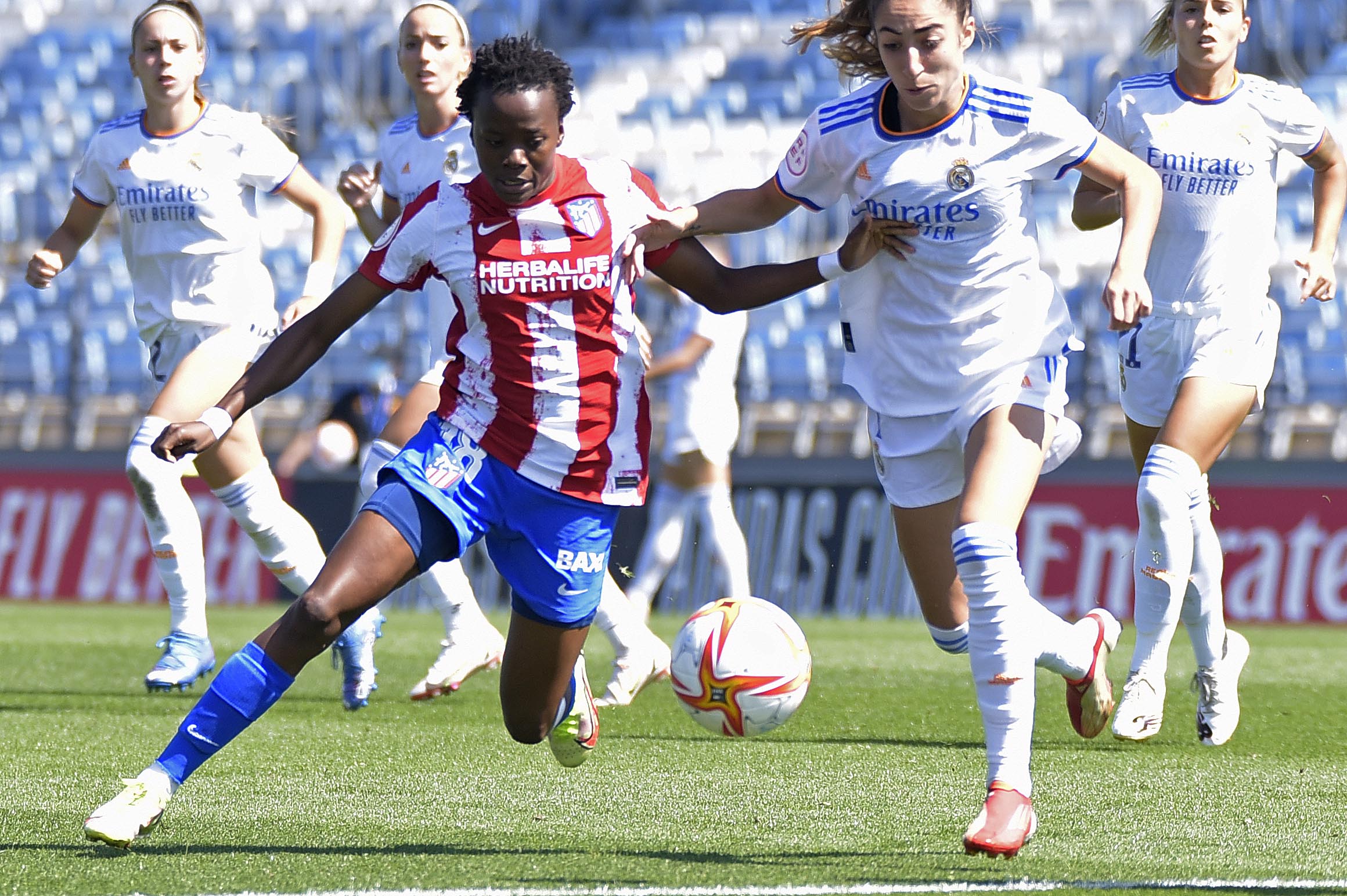 Atlético de Madrid femenino Real Madrid 2021 2022 derbi