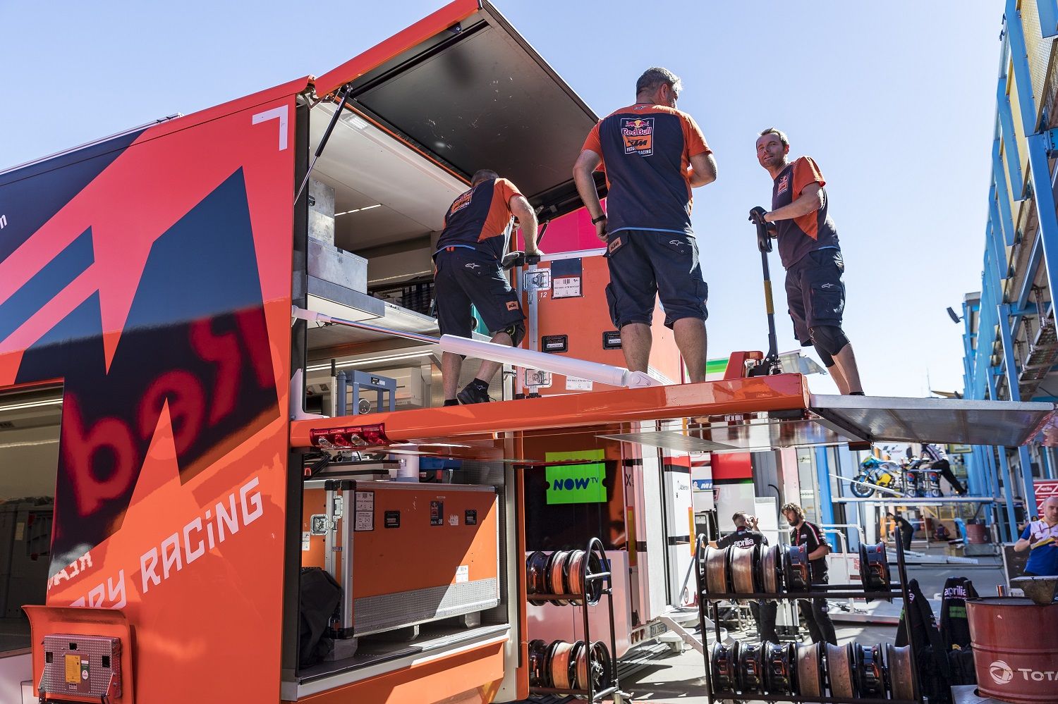 motogp paddock