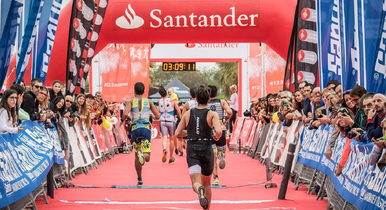 Triatlón de Barcelona.