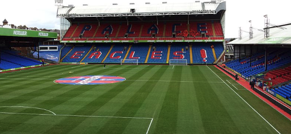 Crystal Palace Selhurst Park Stadium.