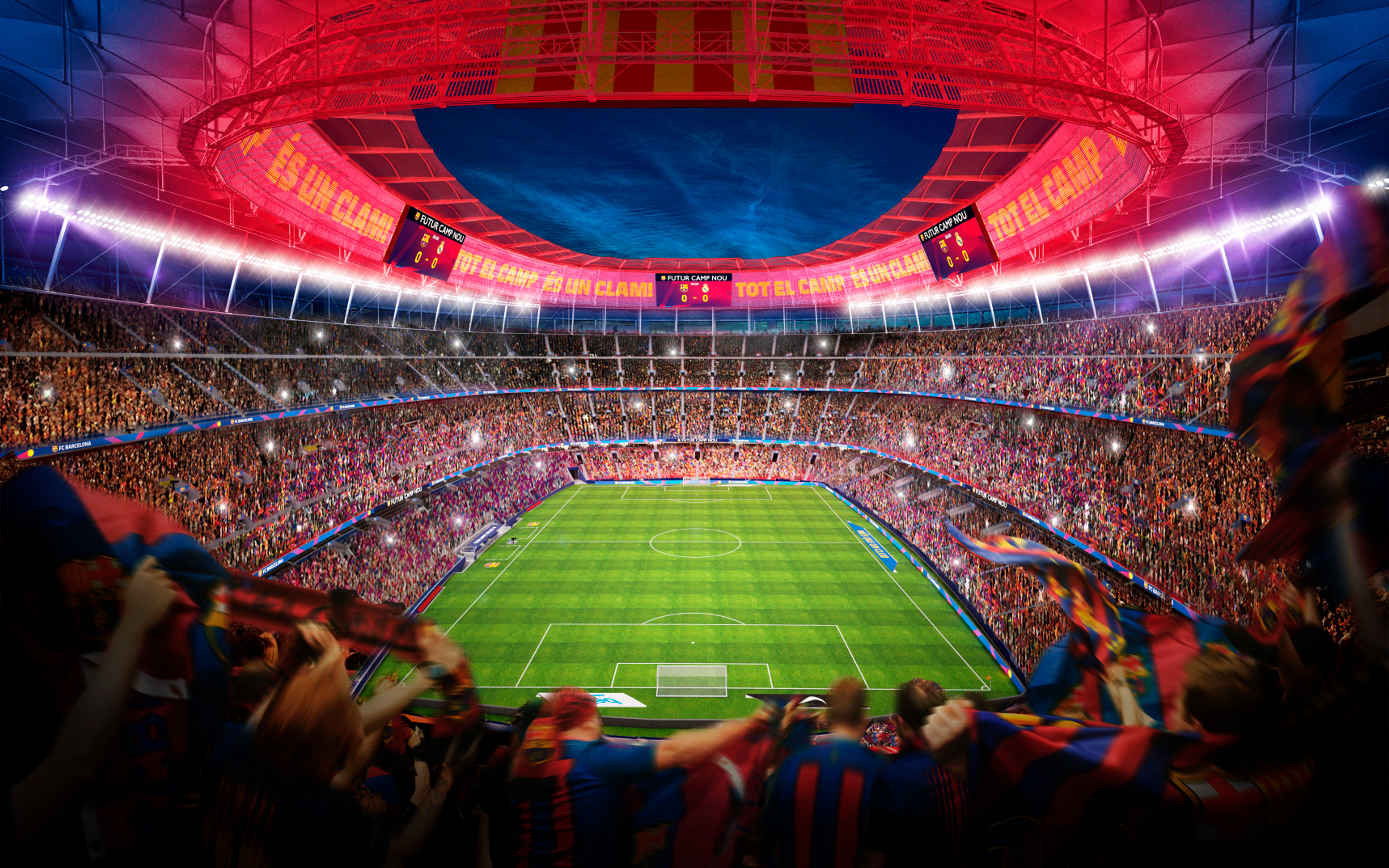 render espai barça camp nou portaventura