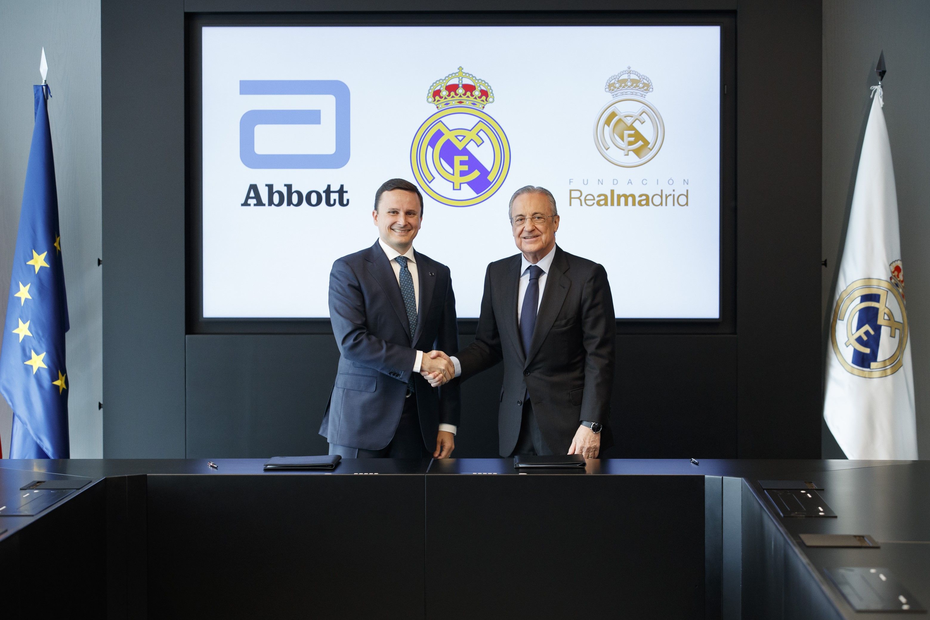 Florentino Perez y Daniel Salvadori