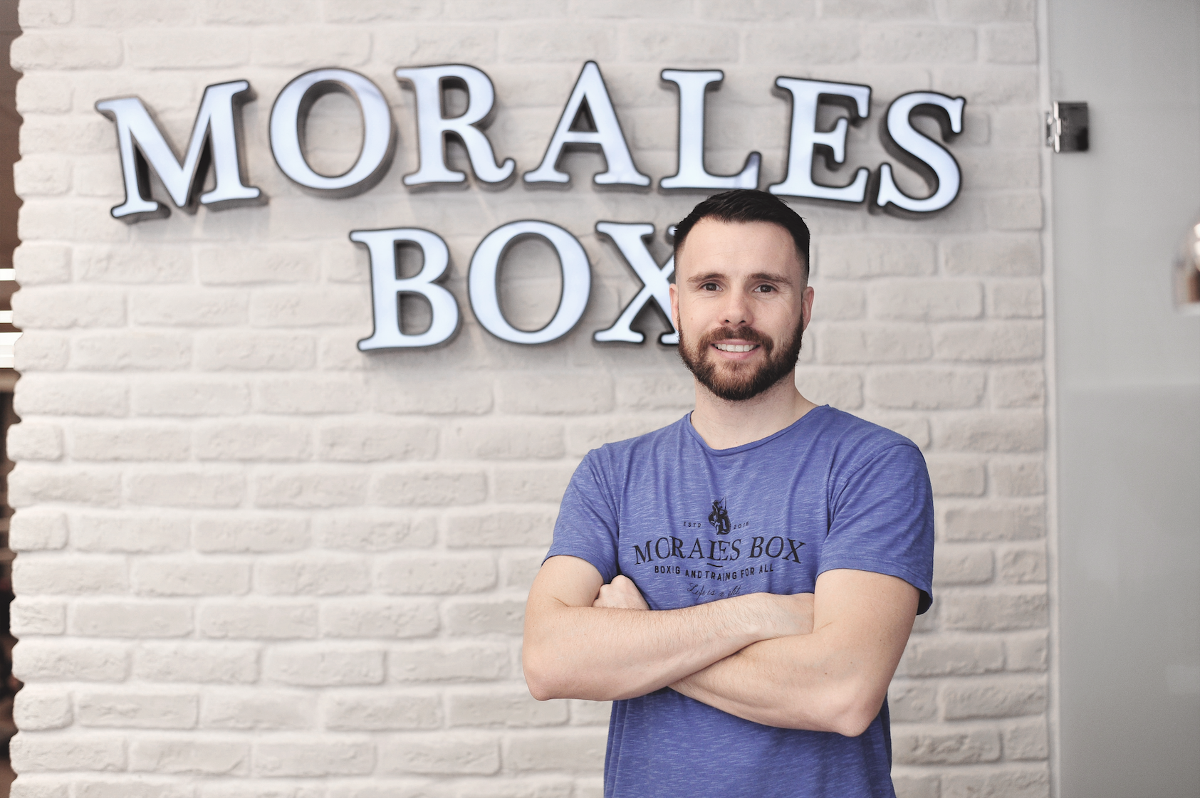Cristian Morales, fundador de Morales Box