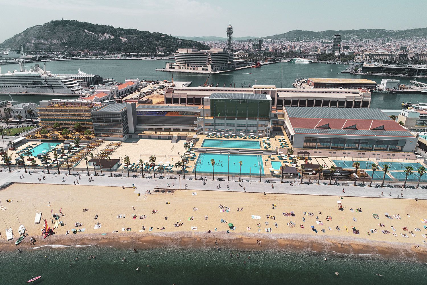 Render vista general CNB S XXI Club Natació Barcelona 2