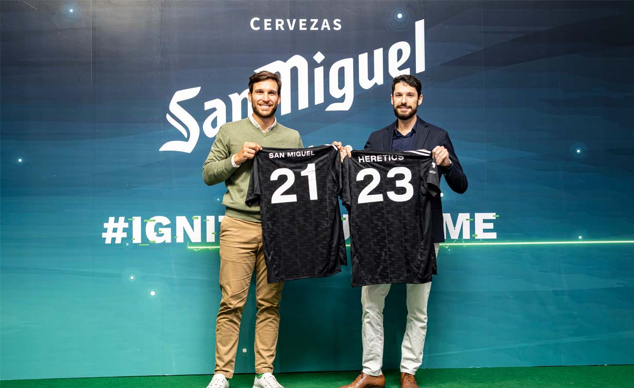 Racionalización Aparecer ropa interior Team Heretics renueva a San Miguel como patrocinador ofic...