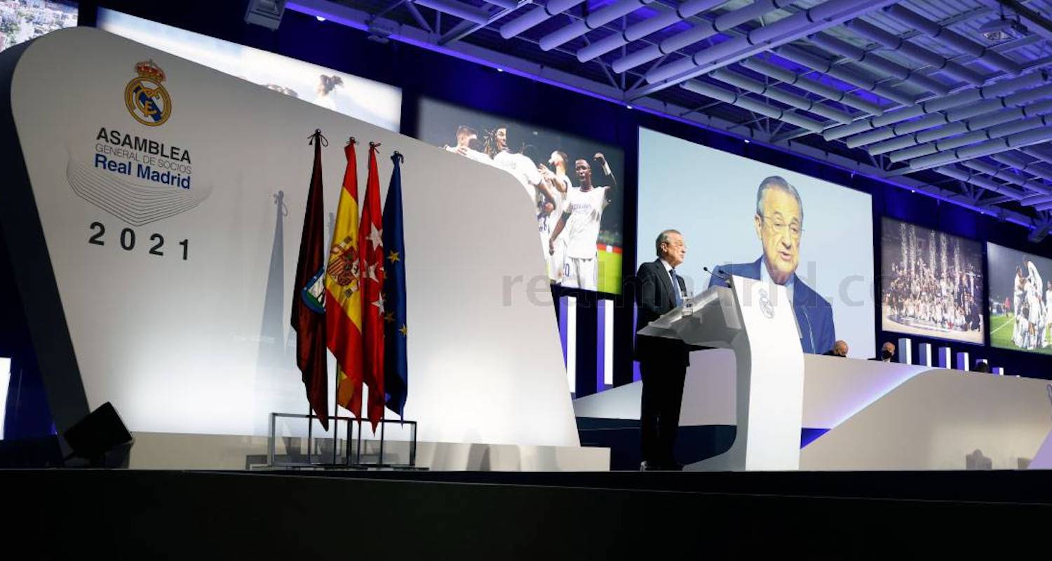 real madrid florentino perez asamblea 2021