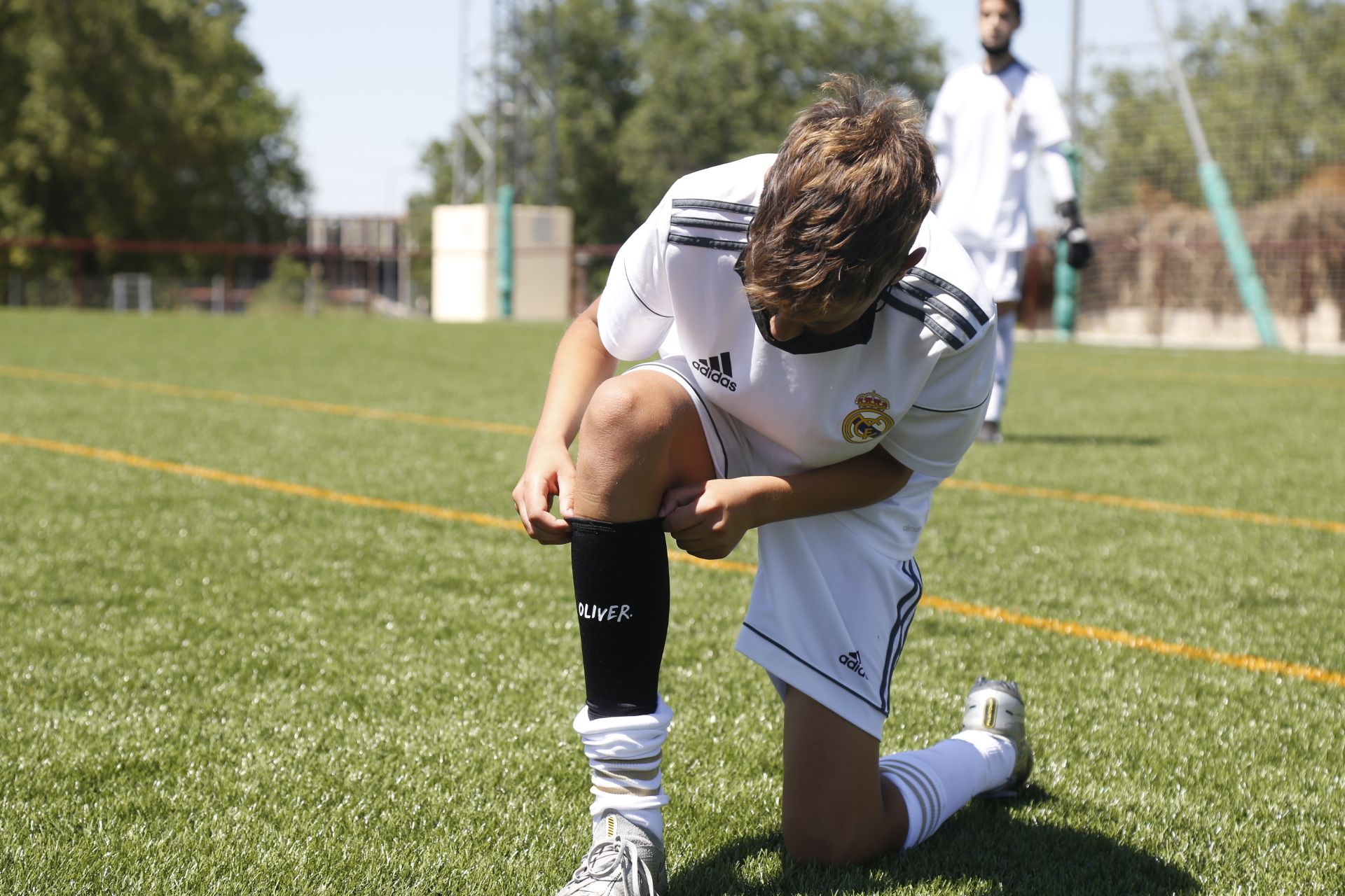 El Real Madrid con Oliver como patrocinador tecno...