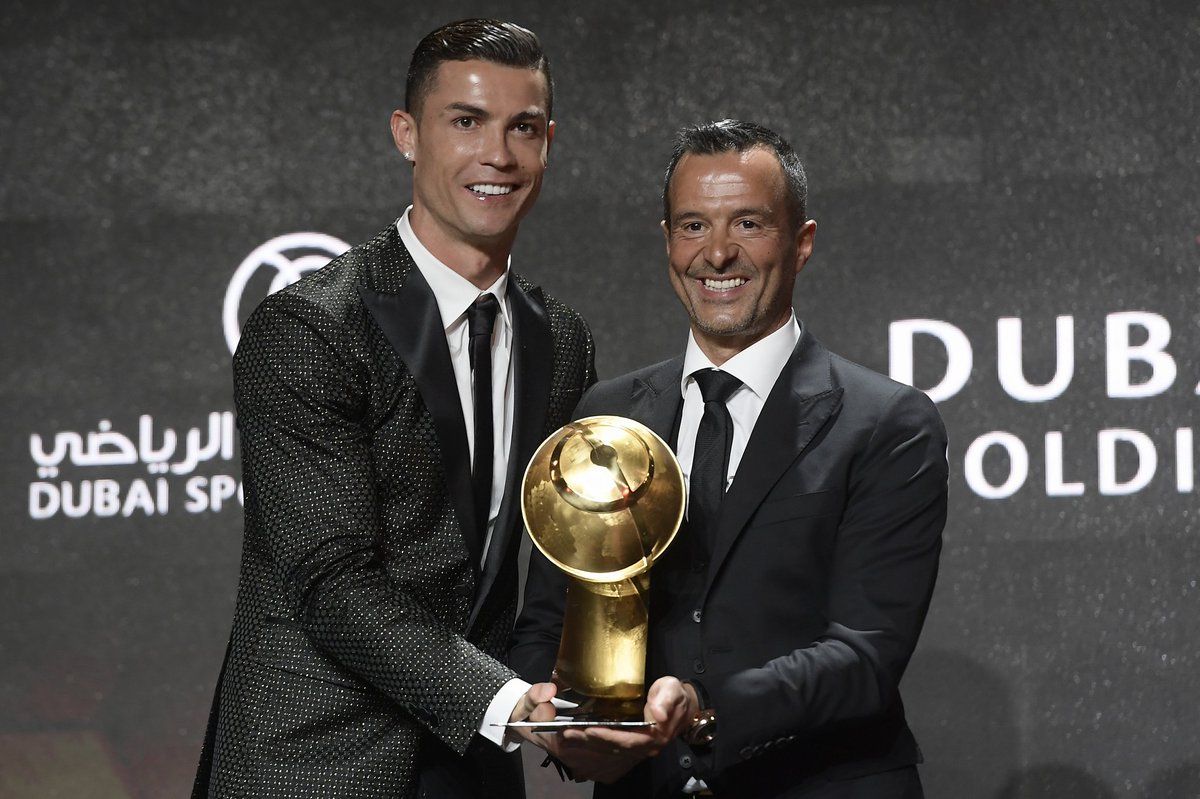 Jorge Mendes y Cristiano Ronaldo