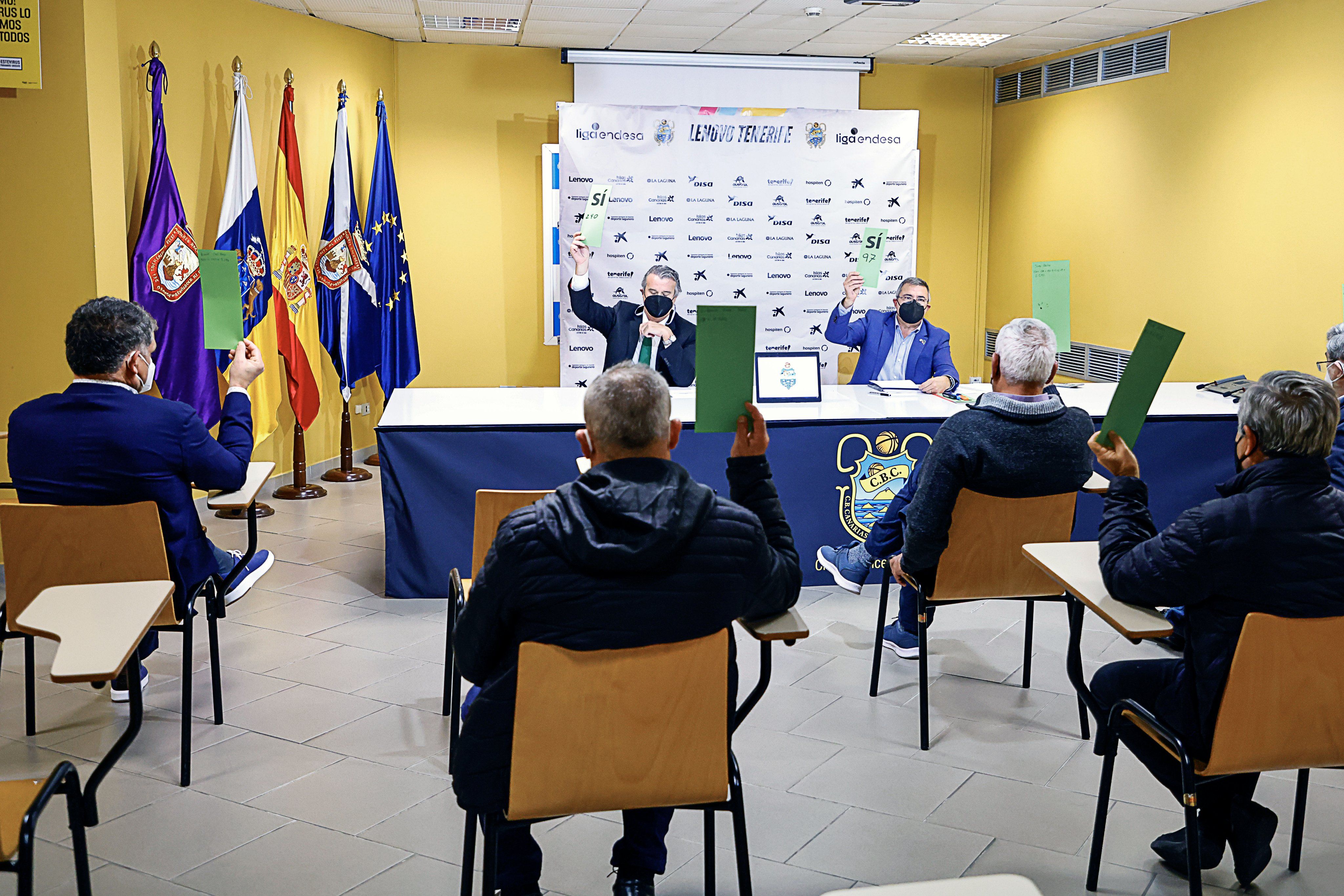 Lenovo Tenerife junta accionistas 2020 2021