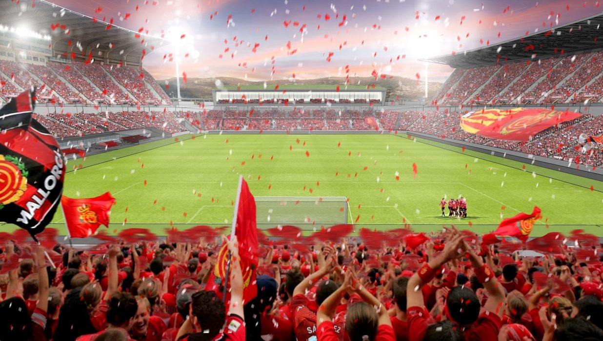 El RCD Mallorca proyecta un nuevo Son Moix para 2024 con...
