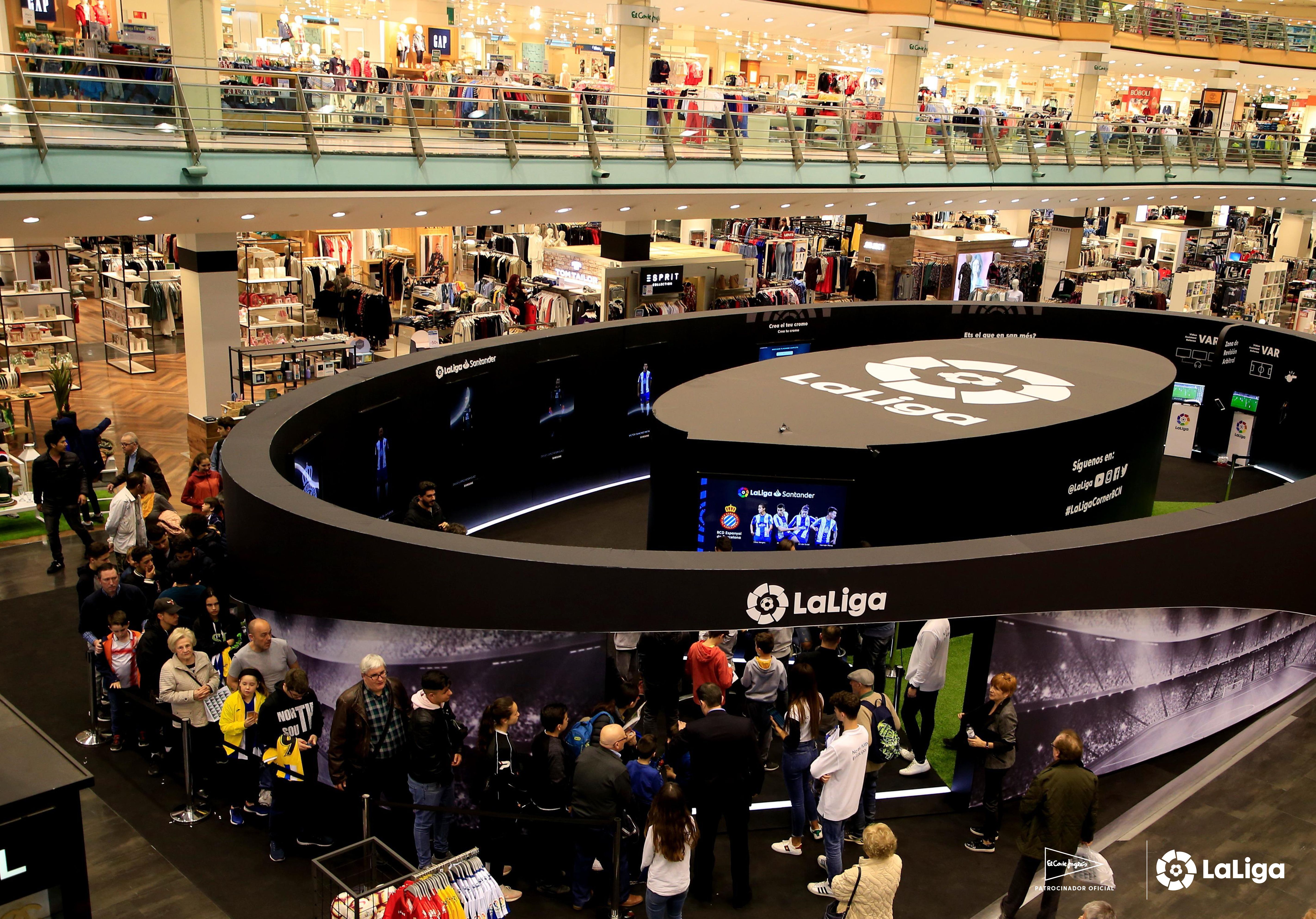 radio cada vez Centro de producción LaLiga renueva con El Corte Inglés para esta temporada