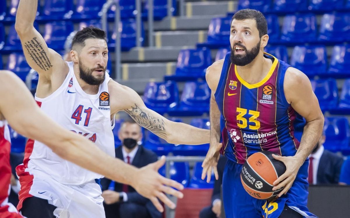 Barça Bàsquet vs CSKA. Fotografía de Víctor Salgado
