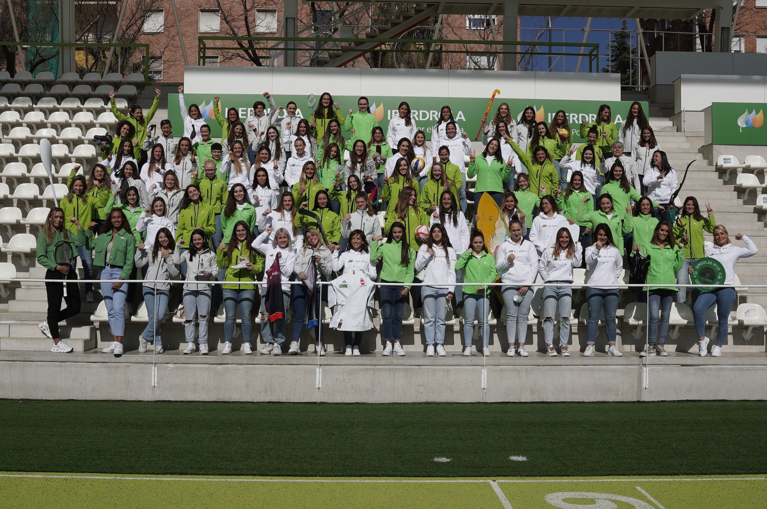 Acto Iberdrola patrocinio federaciones deporte femenino