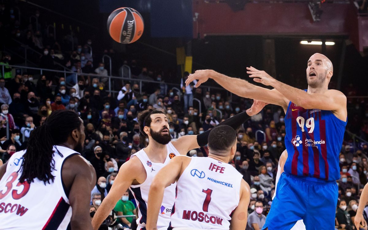 FC Barcelona - CSKA Euroliga 2021 2022. Fotografía de Víctor Salgado