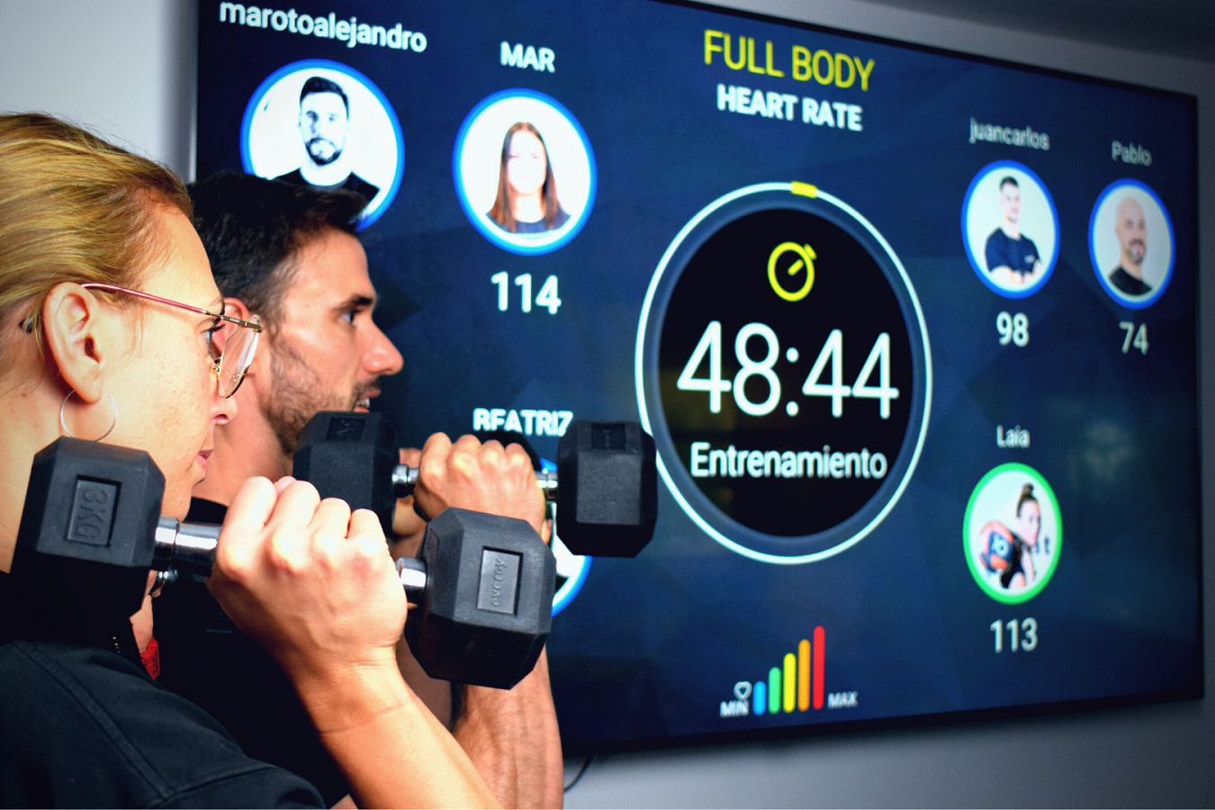 Team beats  y Home Wellness Madrid technogym