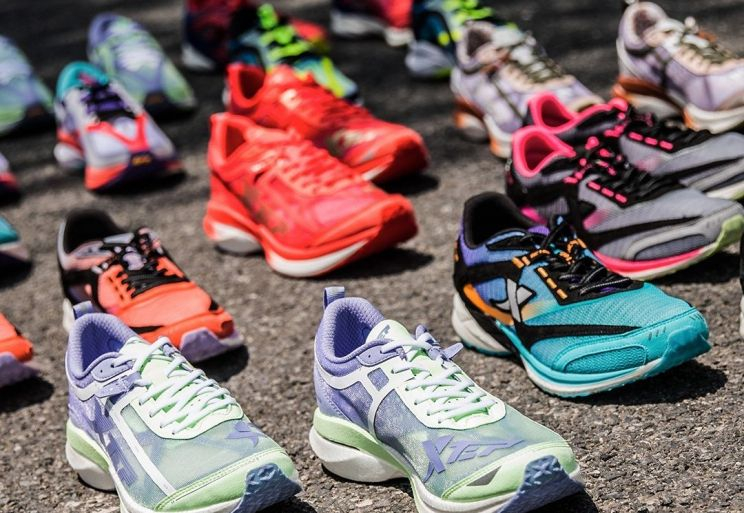 xtep running shoes