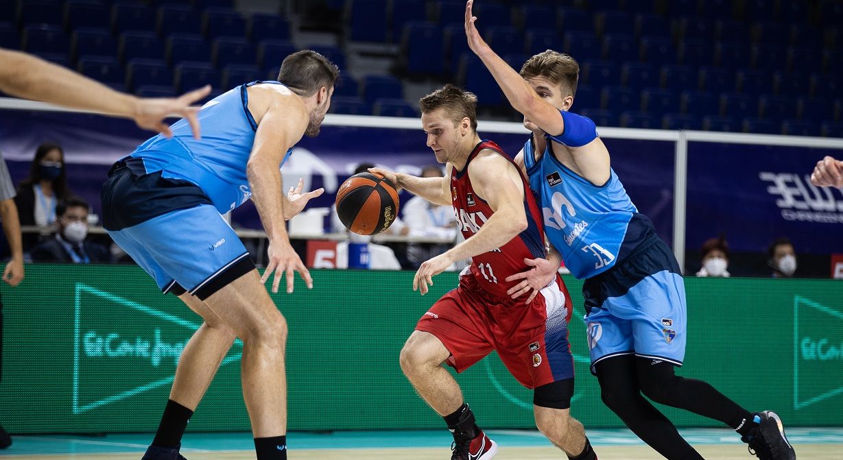 Movistar Estudiantes y Baxi Manresa. ACB El Corte Inglés