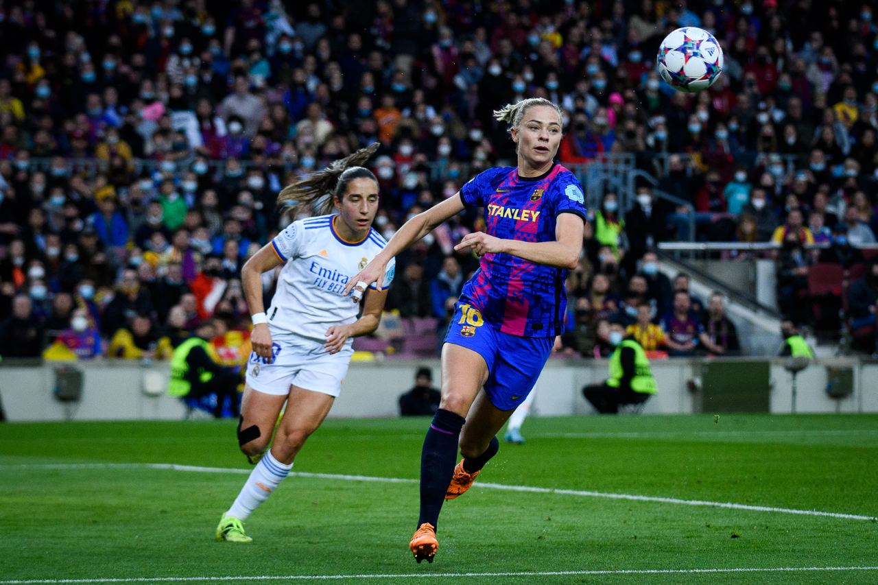 Champions femenina Barça Madrid Camp Nou 2021 2022