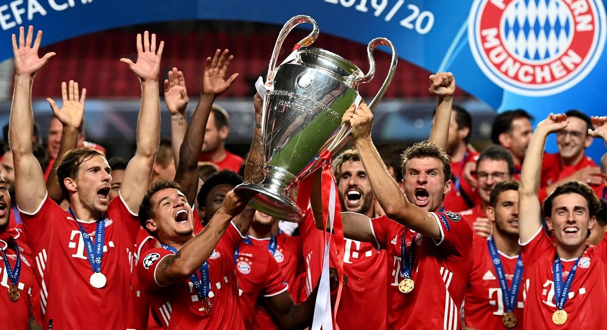 champions bayern campeón 2020