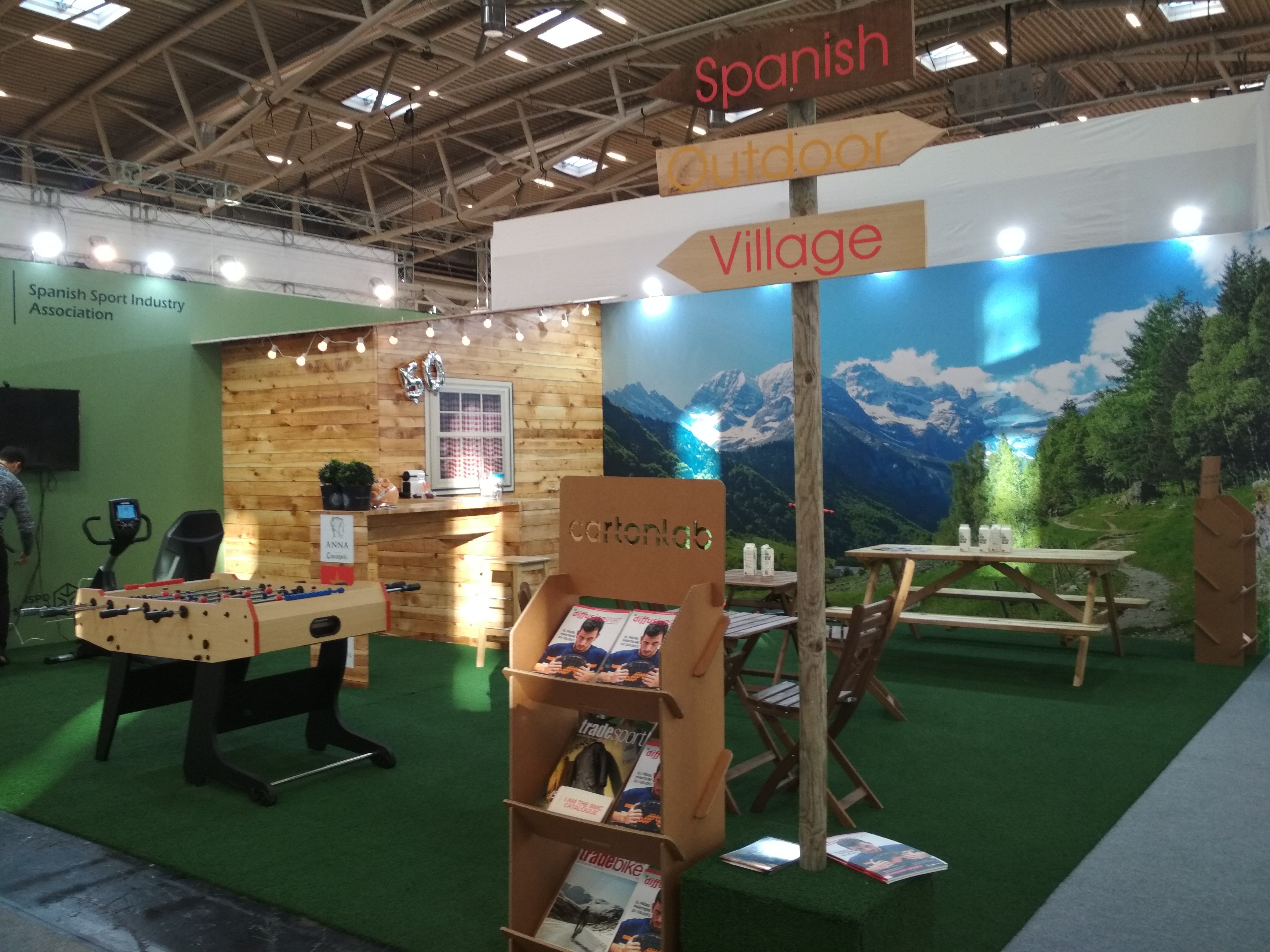 afydad stand ispo munich