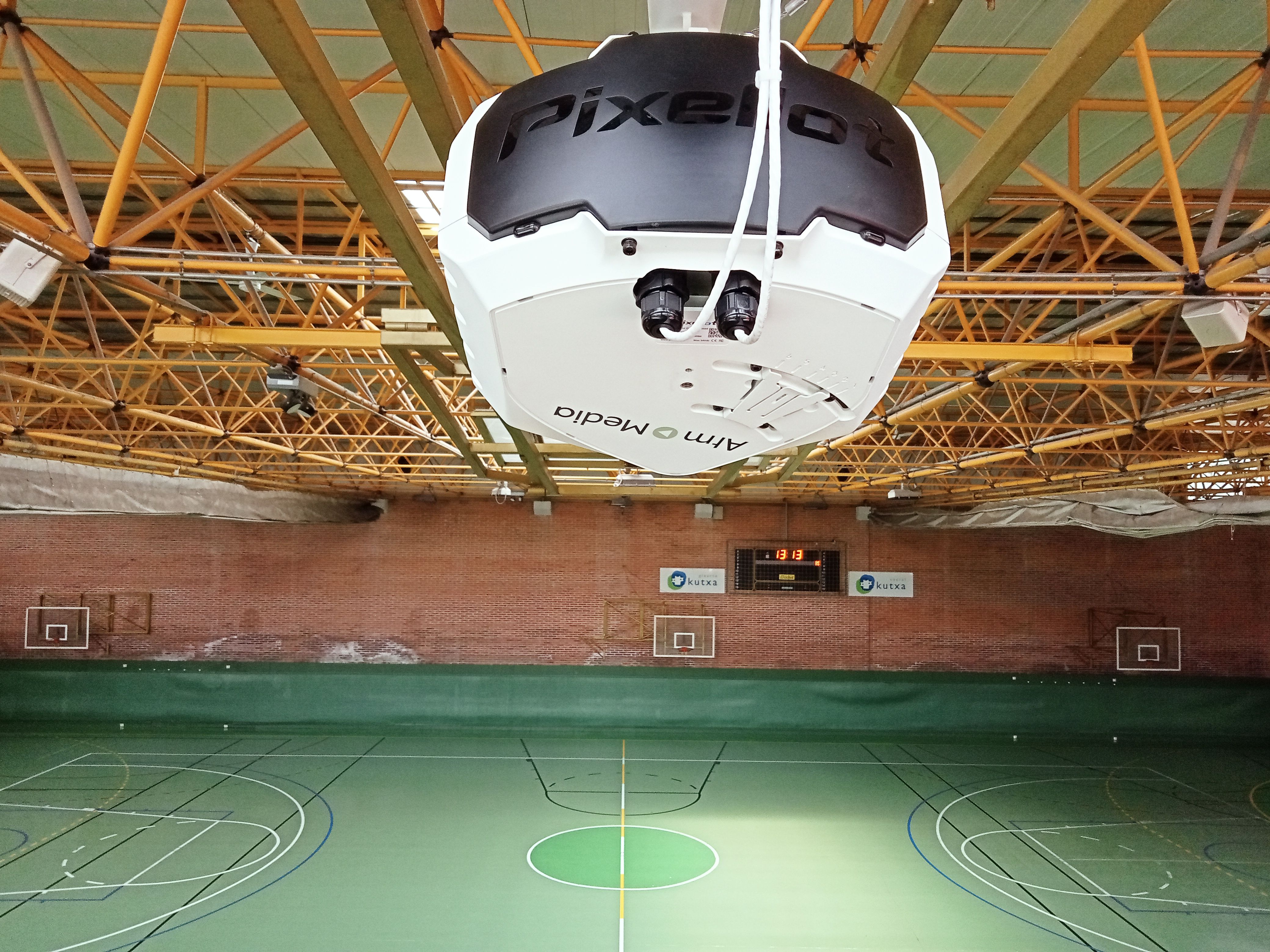 ATM Media Cámara instalaciones deportivas