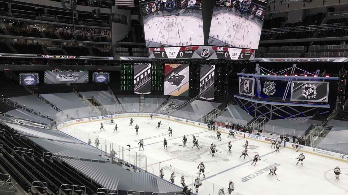 nhl partido burbuja