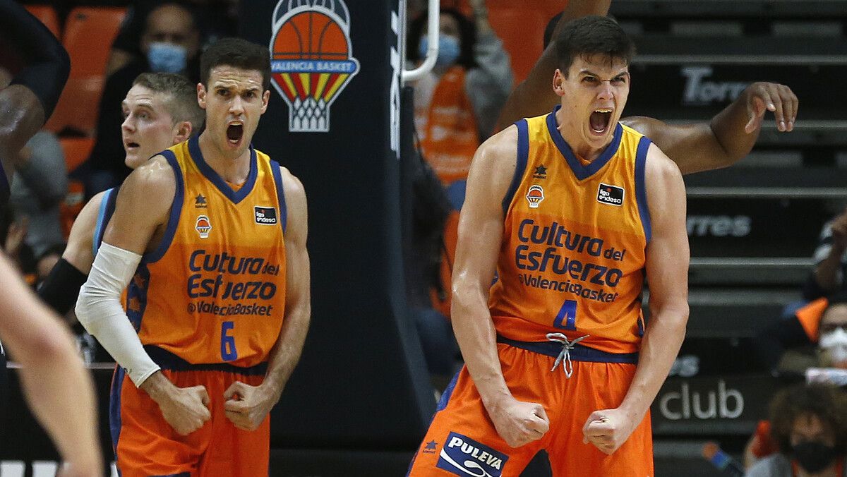 valencia basket 2021 2022 puleva patrocinio