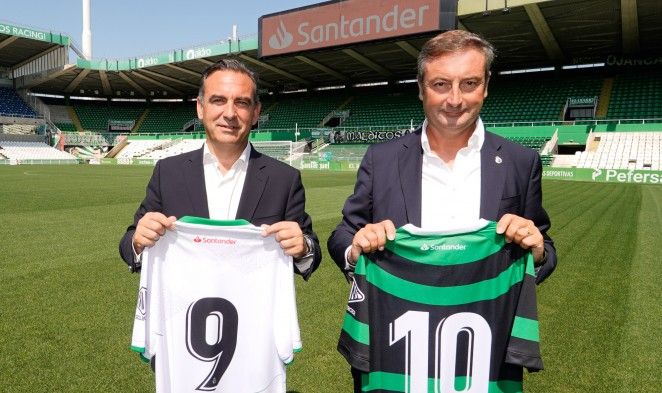 real racing patrocinio banco santander 2022 2023