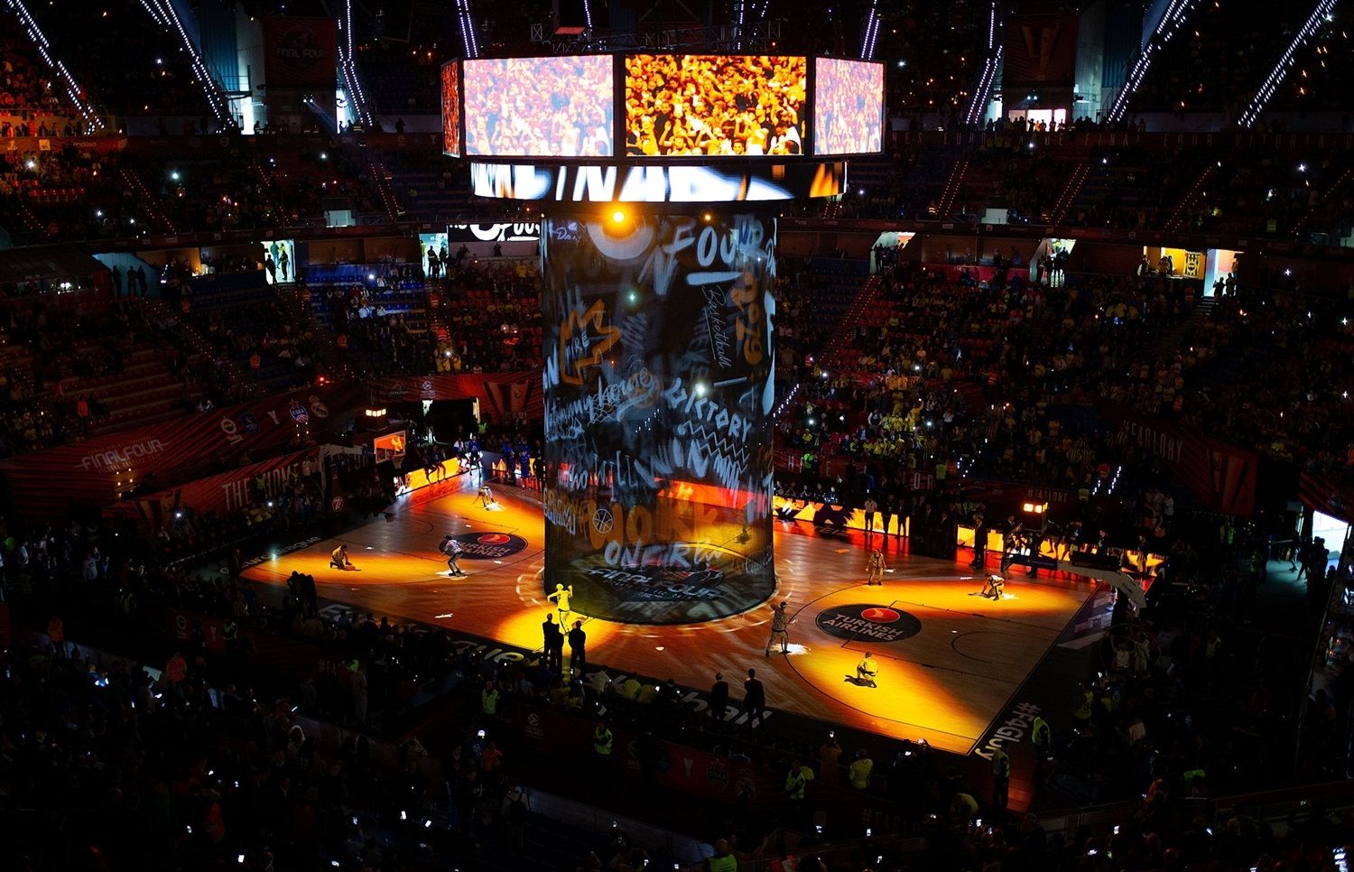 light show final four vitoria gasteiz 2019 eb18