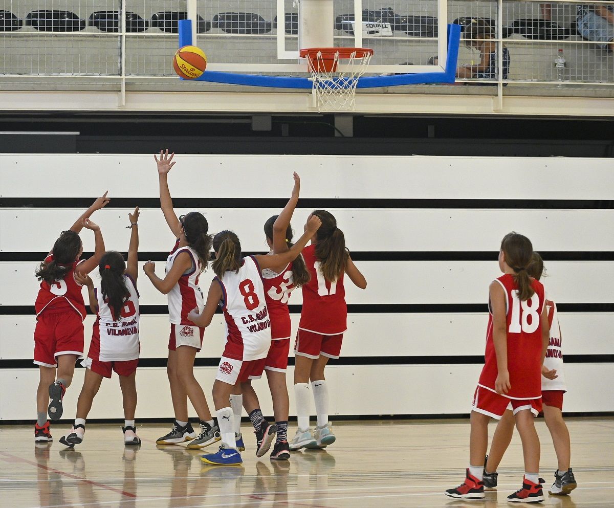 Baloncesto escolar femenino cataluña