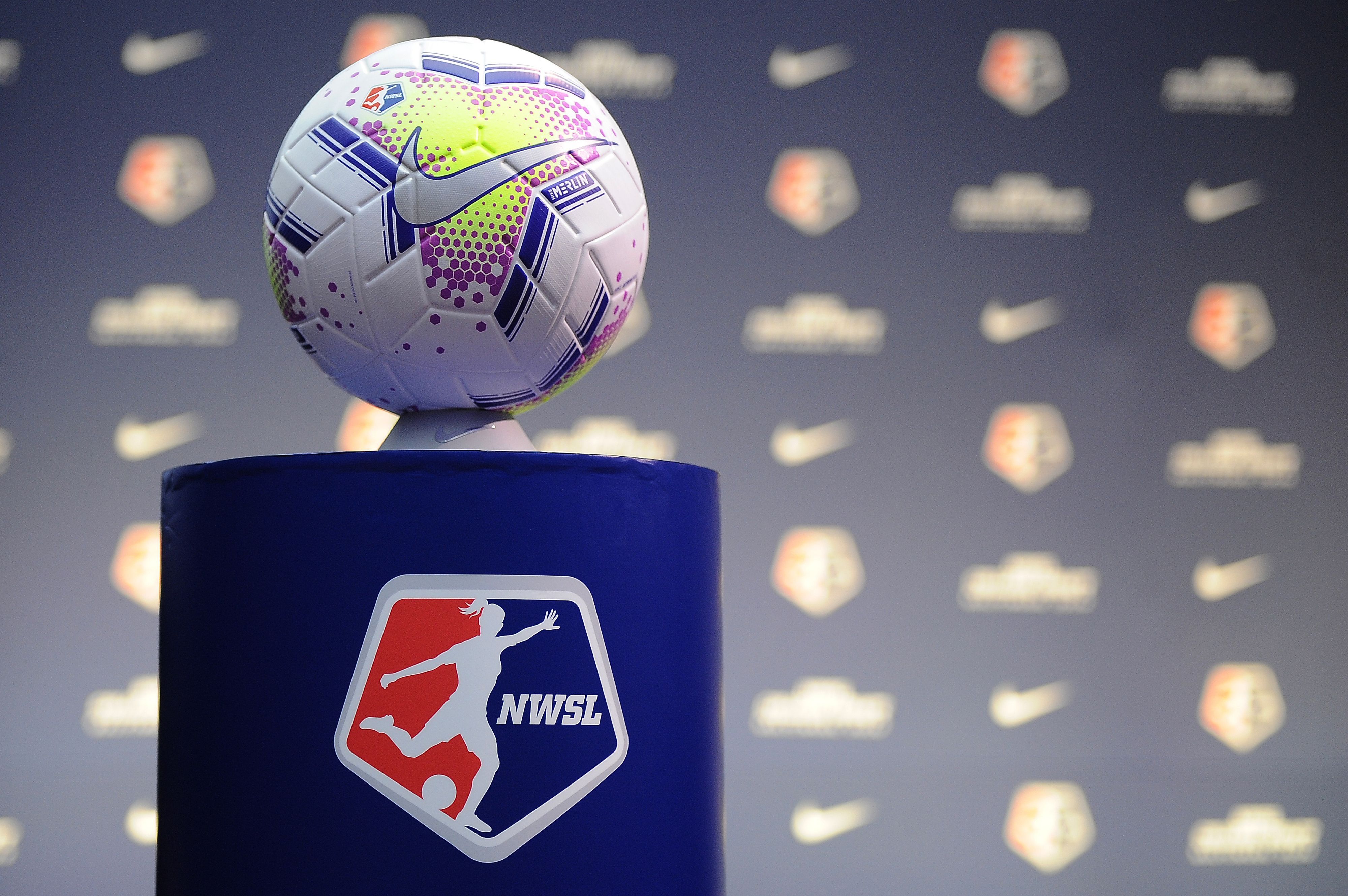 nwsl balón fútbol femenino