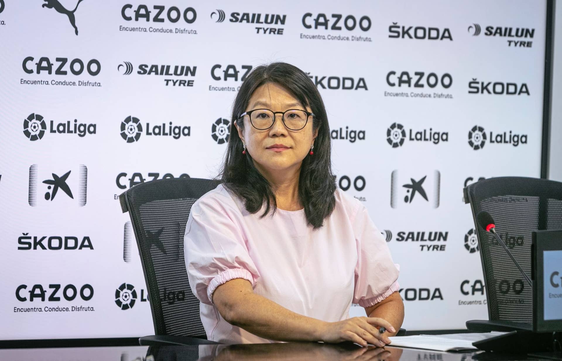 Layhoon Chan, presidenta del Valencia CF en representación de Meriton