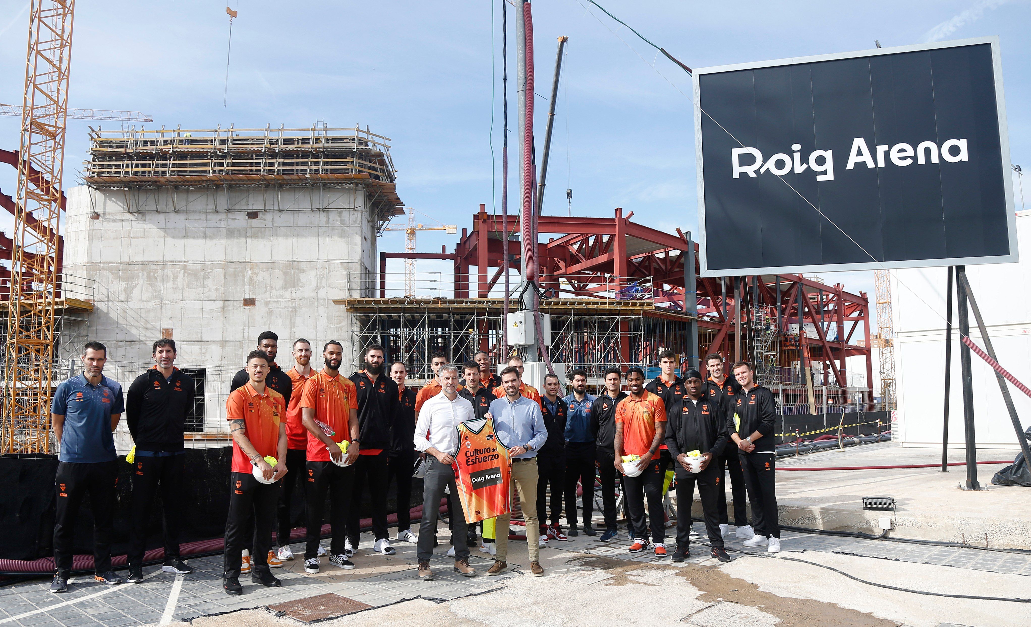 Valencia Basket Roig Arena obras Noviembre 2022