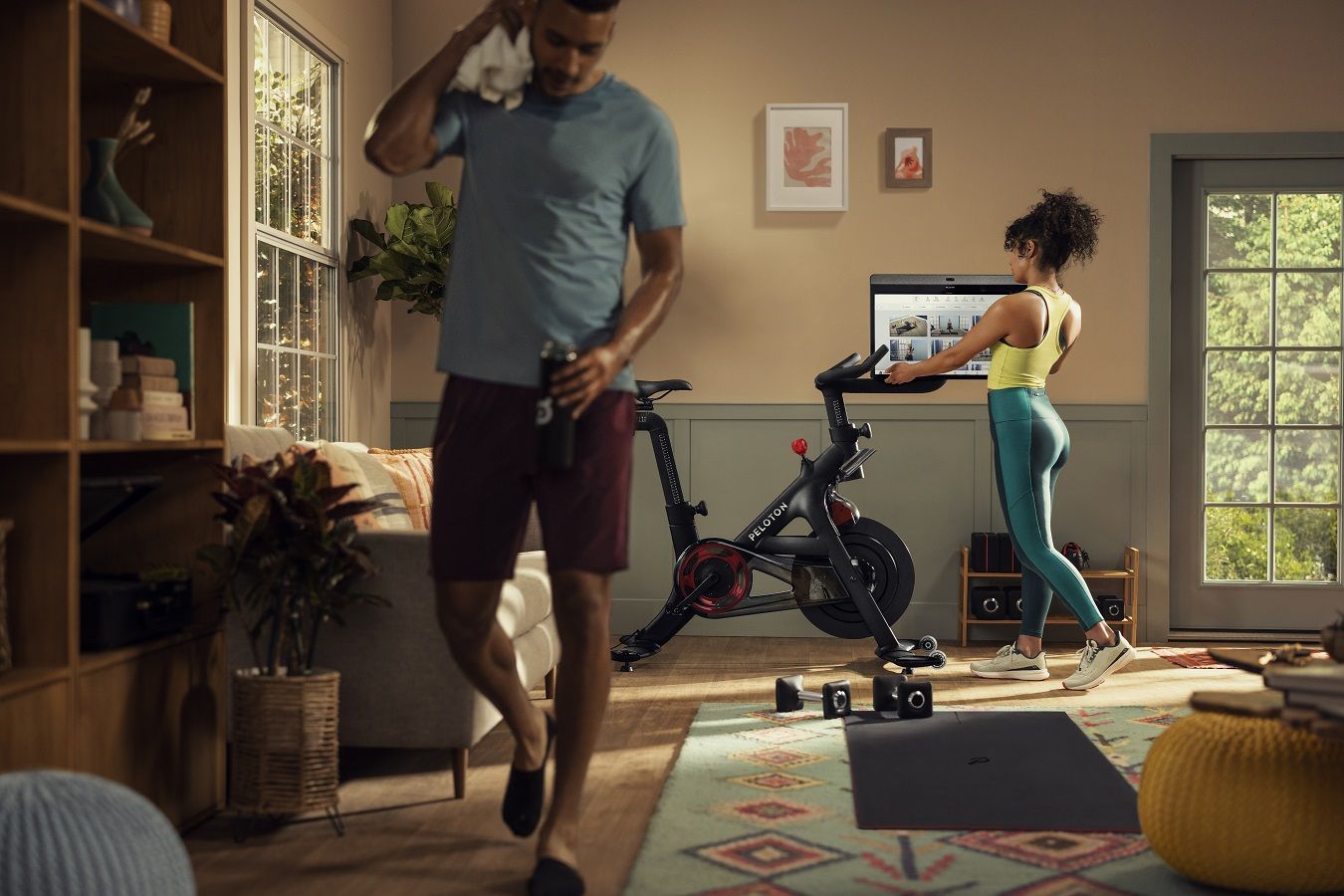 Pelotonbicicleta y musculación