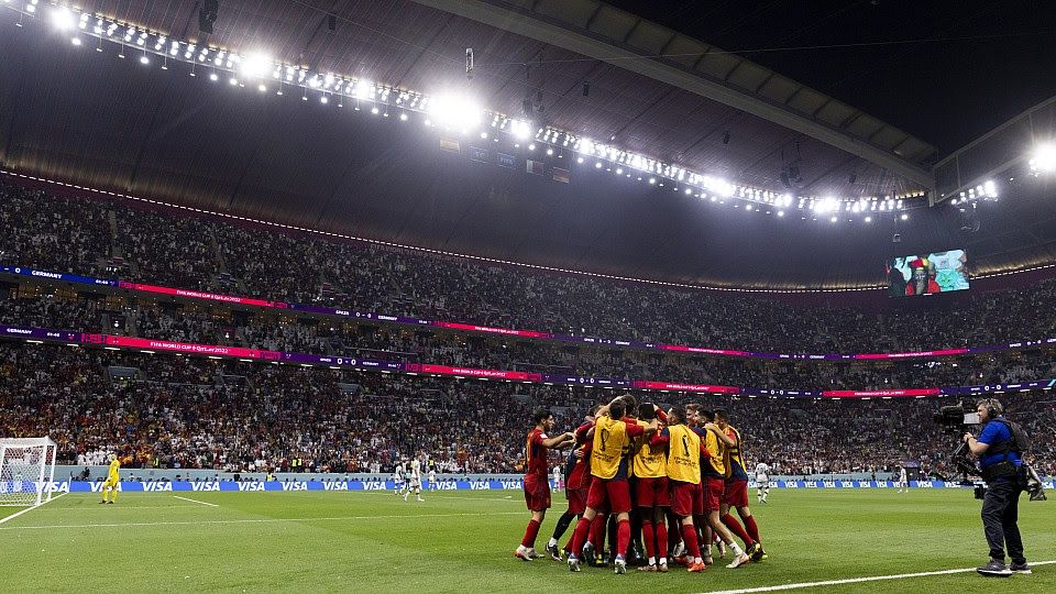 España, en el Mundial de Qatar. Fotografía: RFEF
