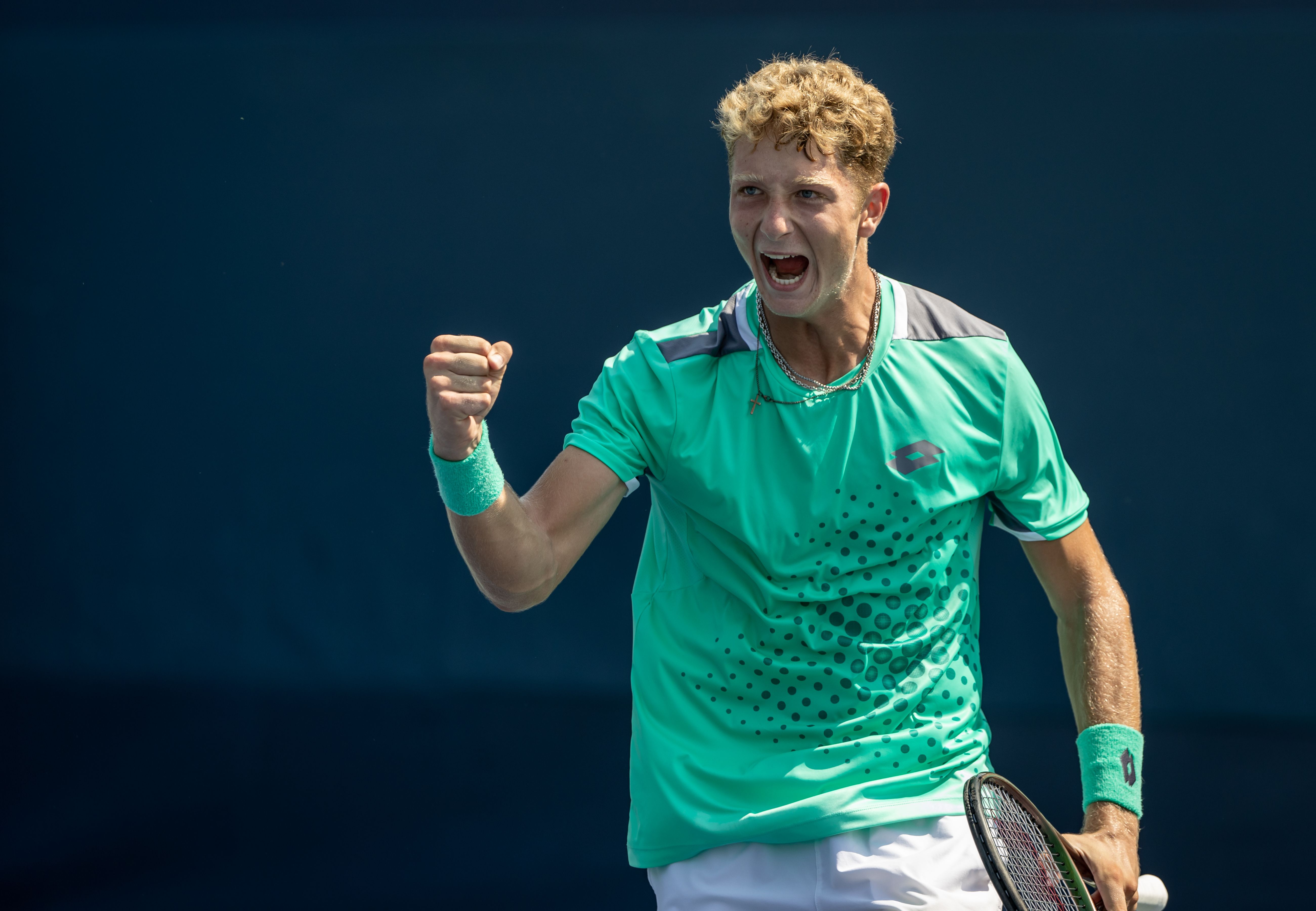 2022 US Open Juniors 710341 Martin Landaluce  ESP ITF Sergio Llamera