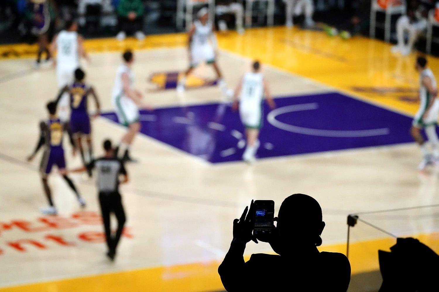 NBA Partido Camara Aficionado Greenfly