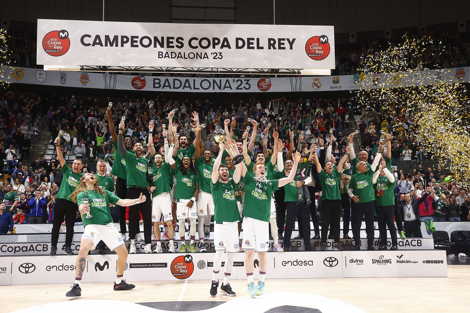 Unicaja Campeón Copa del Rey ACB 2023