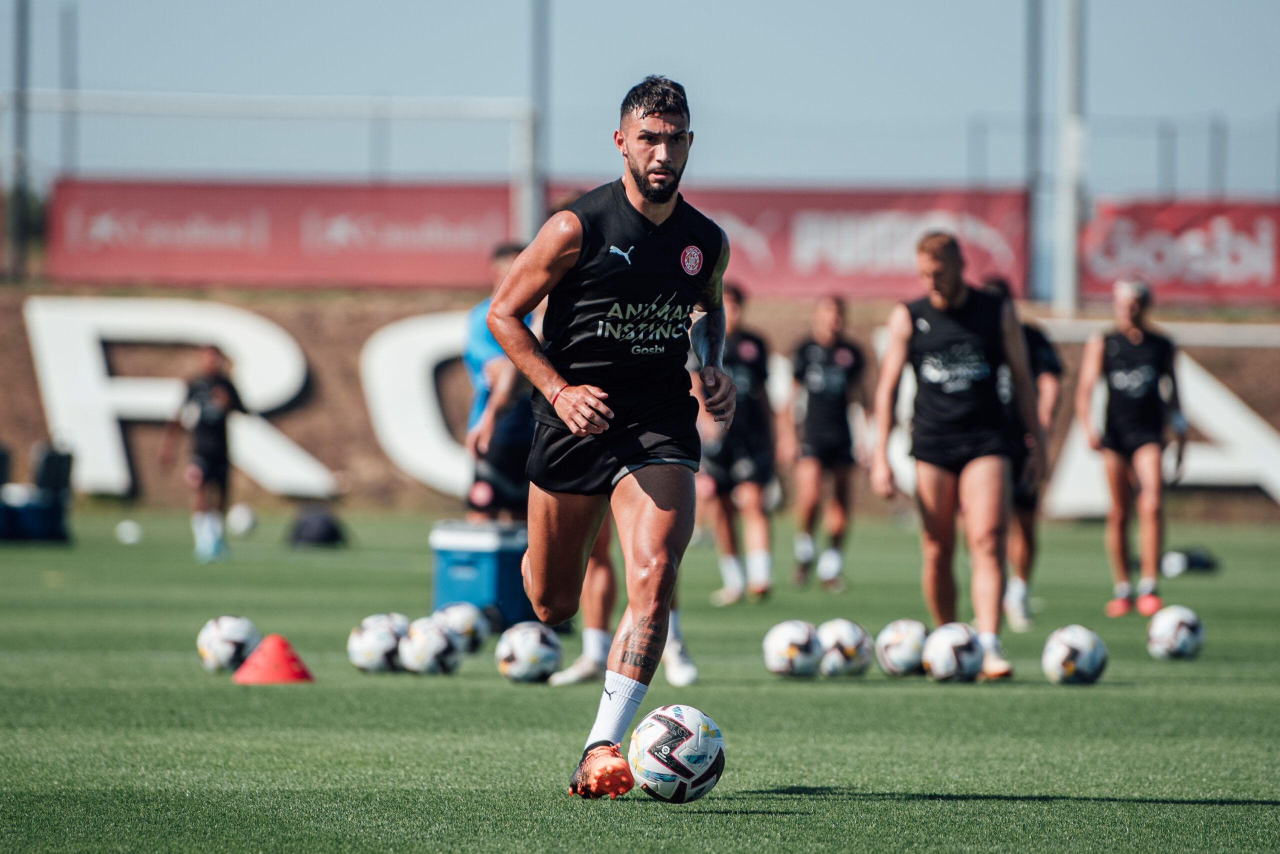 Girona FC entrenamiento