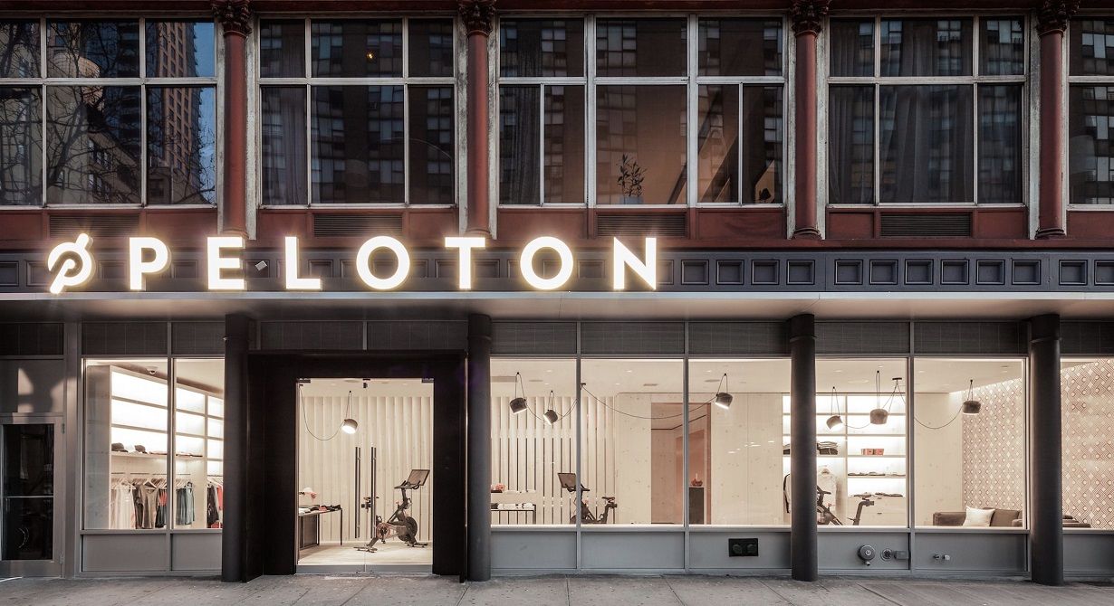 Peloton showrrom