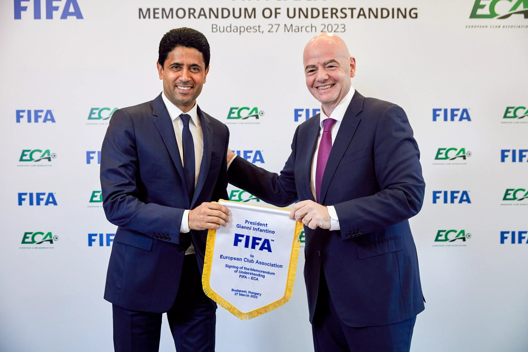 ECA-Fifa Al Khelaiffi-Infantino
