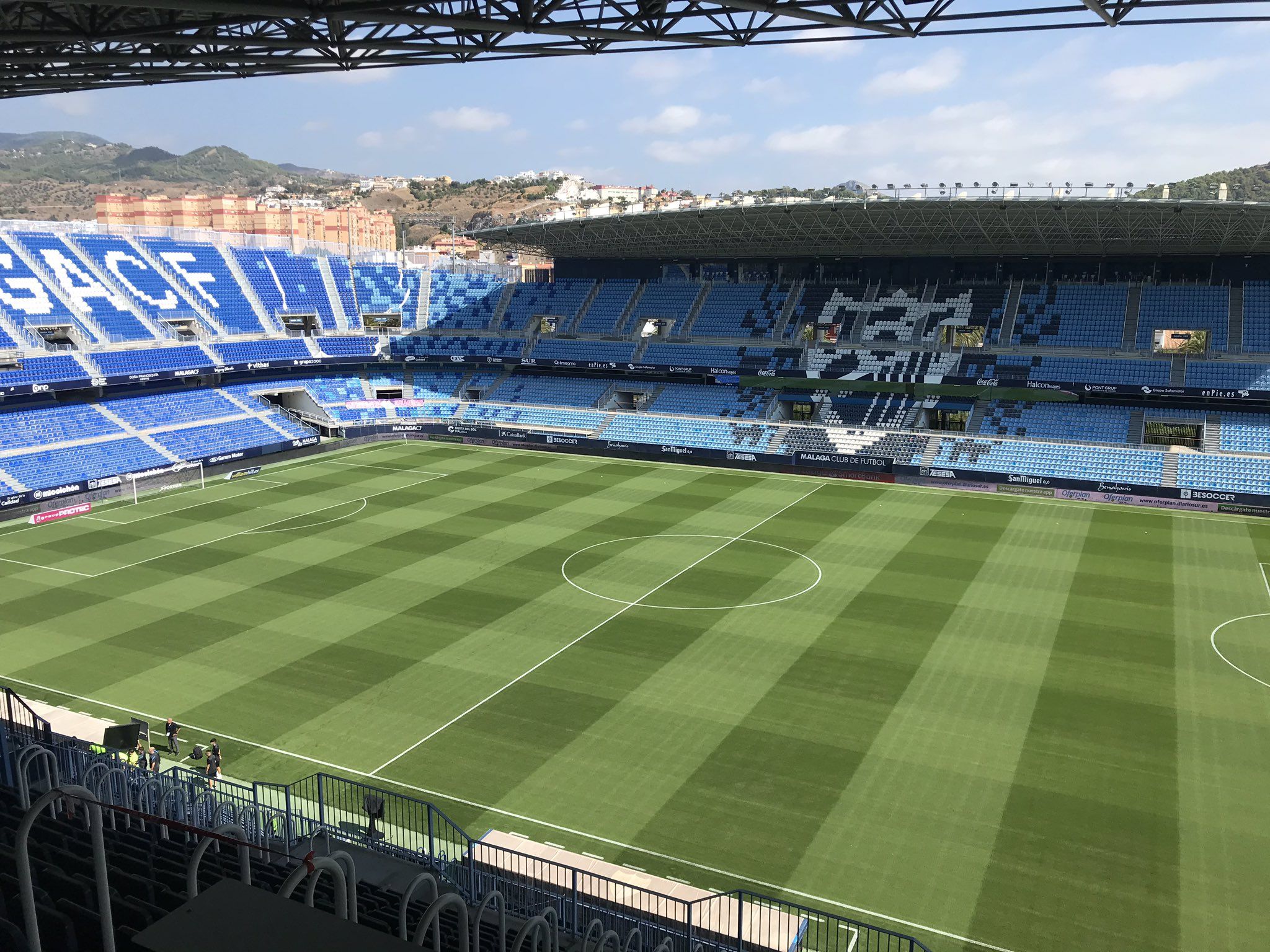 Campo futbol la rosaleda malaga