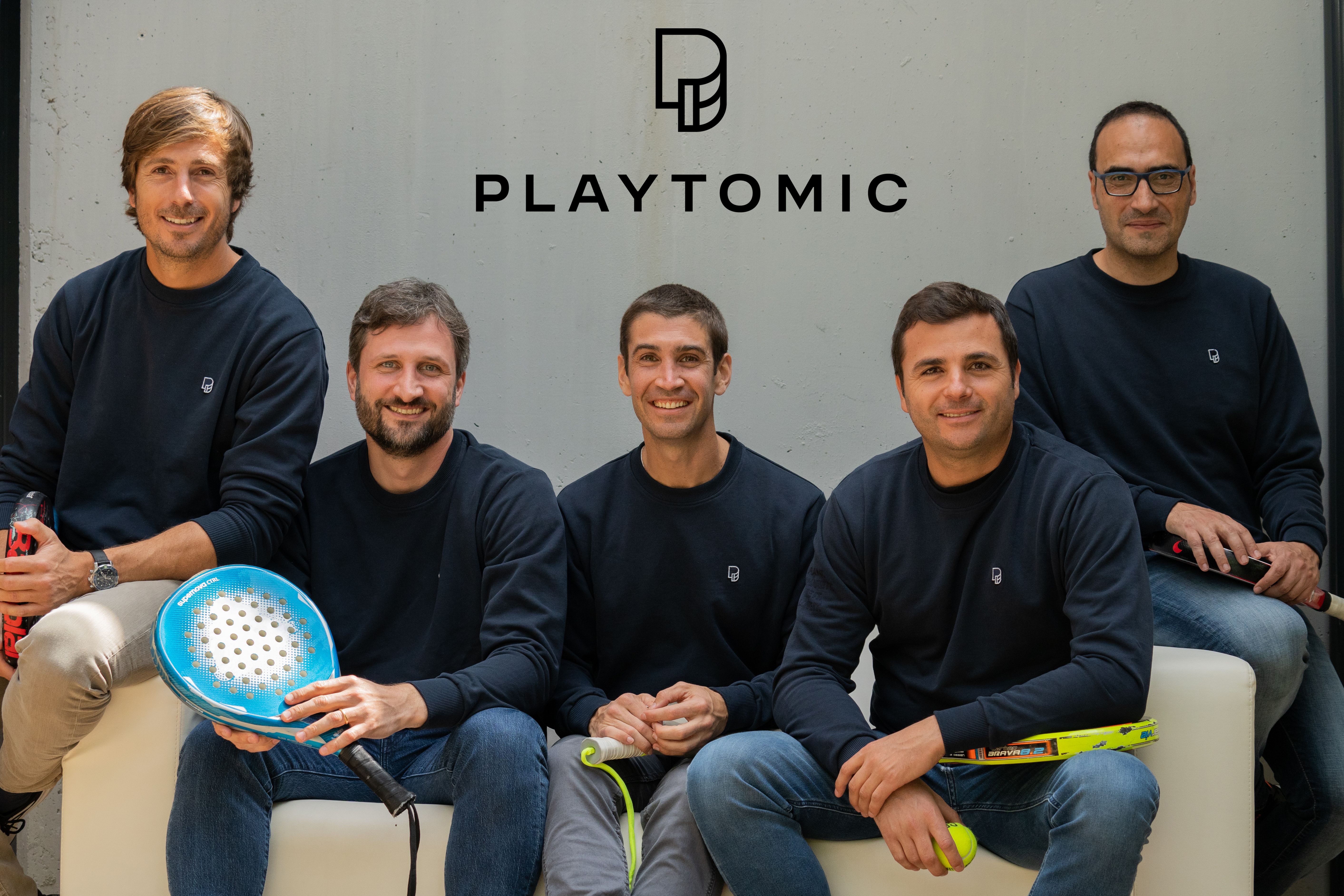 playtomic (Pablo Carro, Nicola Biffi, Pedro Claveria, Félix Ruiz, Rubén Martín)