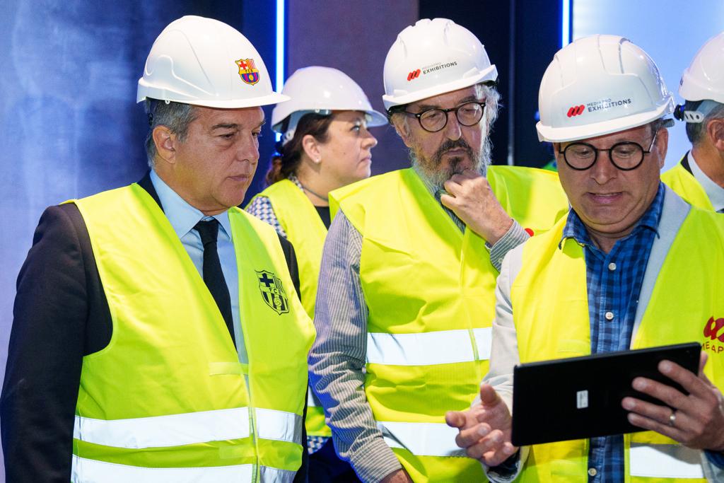 FC Barcelona Laporta Roures Obras Camp Nou